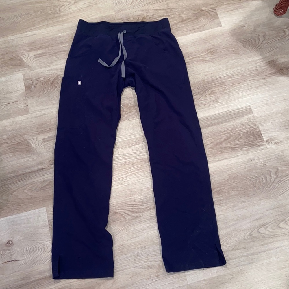 Figs Technical Collection Navy Drawstring Pants - image 1